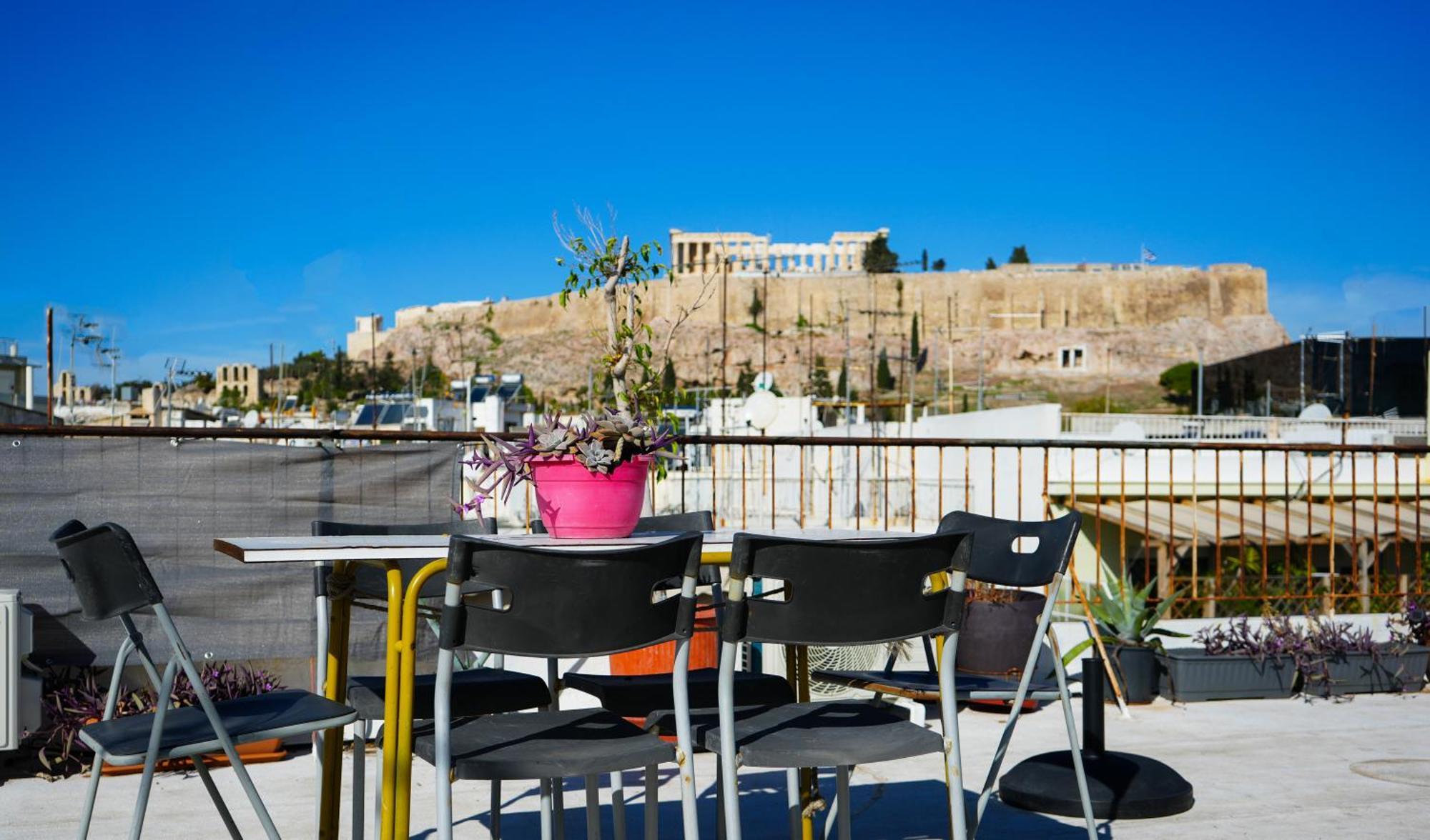 Acropolis Central Apartments Athen Exterior foto